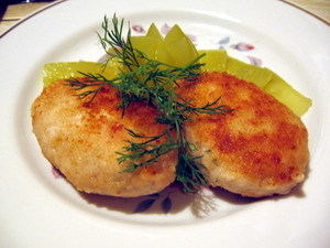 Зразы с начинкой из куриного мяса